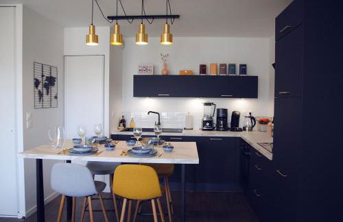 Blue Sand - Appartement cosy-neuf à 500 m du bourg - Foto 8