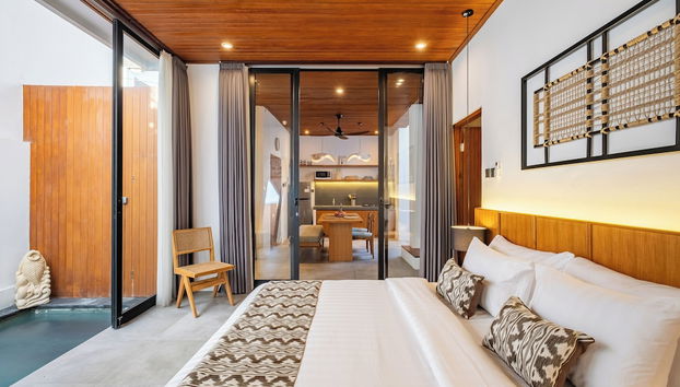 2BR Private Pool Villa in Ubud - Foto 3, Habitación