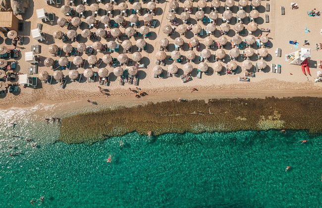 Super Paradise Beach Mykonos Seaside Sunbed (5a, 6a y 7a fila) - Foto 9