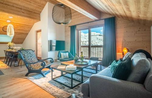 Appartement cosy pour 8 pers. avec parking, au pied des pistes, Valmorel - FR-1-356-493 - Foto 1