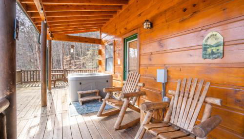 Moonshine Ridge Cabin with Hot Tub and Fire Pit - Foto 3