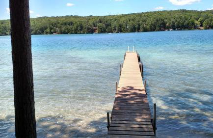 Log Cottage on Blue Lake - Foto 3