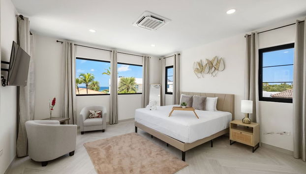 NEW Walk 2 Beach - 5BR Bonusroom w Pool Office - Foto 2, Habitación