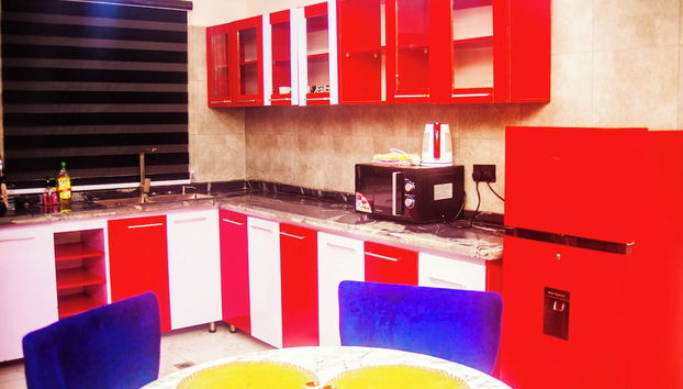 Venmac Apartment Gwarimpa - Foto 5, Cocina privada