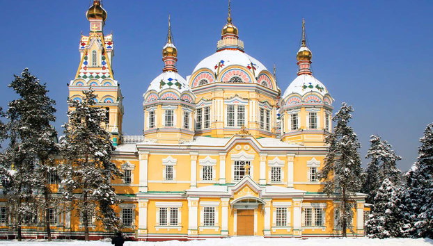 Almaty Private Guided Tour - Photo 4, Admire the unique architecture of this important cathedral