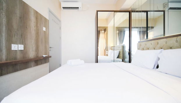 Nice And Comfortable Living 1Br At Grand Sungkono Lagoon Apartment - Foto 5, Habitación