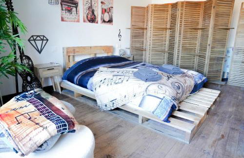 Cocon en bois Majeur - au cœur de Limoux Carnaval à pied - 4 couchages - Foto 14