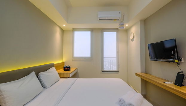 Fully Furnished With Modern Design Studio At Evenciio Apartment - Foto 4, Habitación