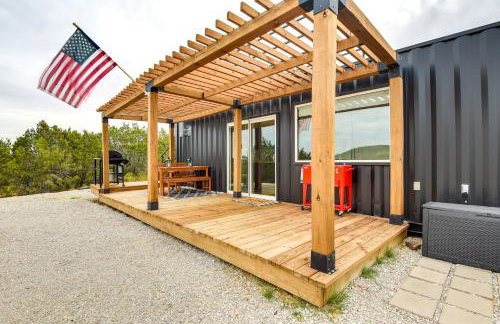 Remote Strawn Container Home with Hot Tub! - Foto 20