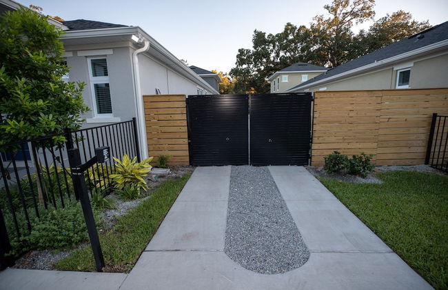 Brand New Modern Pet Friendly Zen Home W/ Private Home Theater & Hot Tub! 2 Bedroom Home by RedAwning - Photo 50