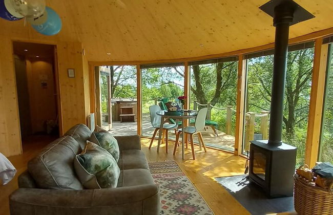 Luxury and Peaceful 1-bed Roundhouse With Hot Tub - Foto 31