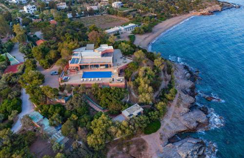 Black Diamond Beachfront Pool Villa Pasithea in Sounio, Athens - Foto 71