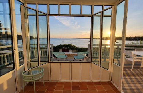 Villa Ty Marie Ile aux Moines sur la plage vue mer à 180 dégrés - Foto 14