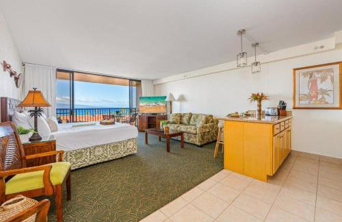 Kaanapali Shores 940 · KS 940 Top Floor Studio w Ocean Views AC - Foto 15