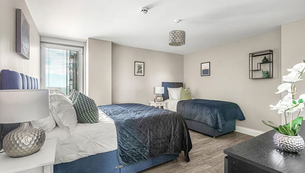 Brighton Lanes Sea View 2BR AP - Foto 3, Habitación