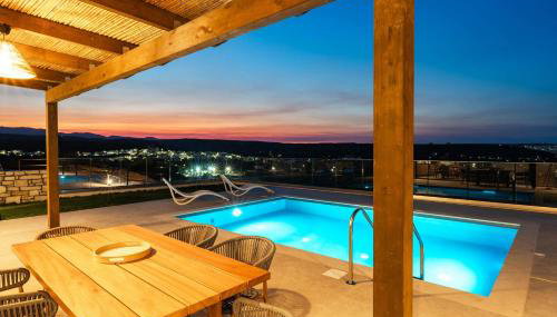 New Aggel's Infinity View Villa - private pool - Foto 5, sunbed