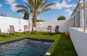 Villa Ernest, 100 m plage Saint Martin de Ré, quartier recherché de la Cible, calme absolu, piscine chauffée - Foto 8