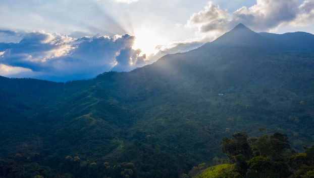 Admiring the scenery around us