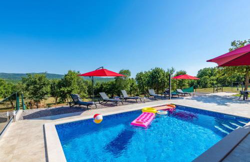 Villa Mia in Labin, a two apartment villa with pool close to the sea - Foto 33