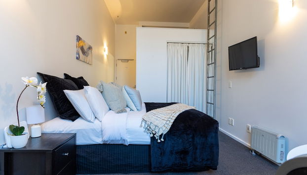 Bright CBD Studio -Near SkyTower-WiFi - Foto 3, Habitación