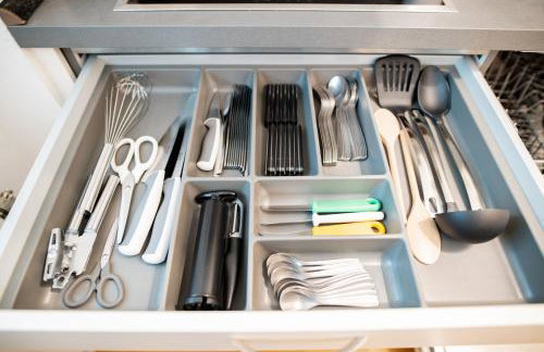 C4S -COME4STAY -InnHarmony- Stilvoll eingerichtetes Apartment für bis zu 8 Personen - Hochwertige Betten I voll ausgestattete Küche I Balkon I Badezimmer I WLAN I Smart TV - Foto 40