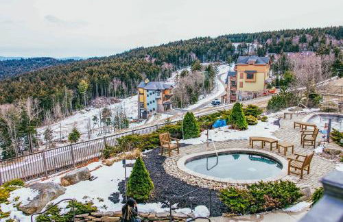 3 bedroom, 2 Full Baths, Slope Side Outdoor Hot Tubs on Site Ski Lift overlook - Foto 39