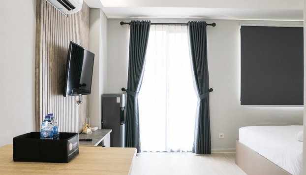 Spacious And Homey Studio At Daan Mogot City Apartment - Foto 4, Habitación