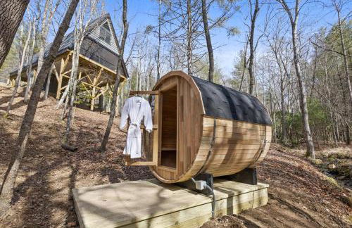 15 min to Town, Creekside, Sauna, Hot Tub, Fire Pit - Foto 50