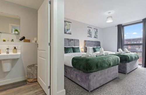 Tropical Suite - 2 Bed 2 Bath City Centre Netflix Games - Exclusive Weekly and Monthly DEALS - Raozee Homes - Foto 7