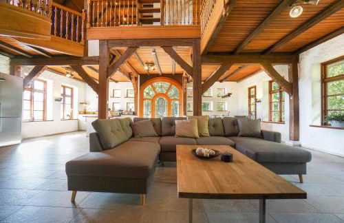 Ruhe unter Reet-Haus mit Sauna, Whirlpool und Kamin - Foto 1