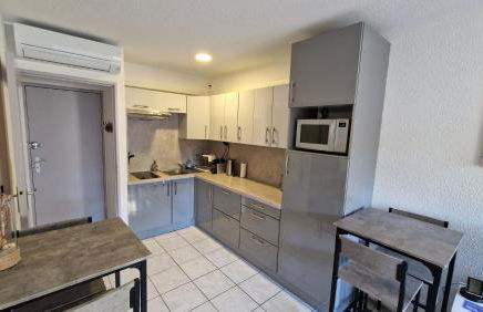 Studio cabine climatisé et loggia au calme avec linge et parking inclus - Foto 4