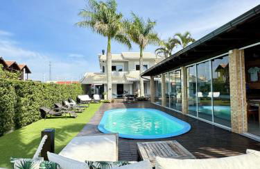 RJ Residencial Beira Mar Maravilhosa Casa Frente Mar da Pinheira com piscina - Foto 1