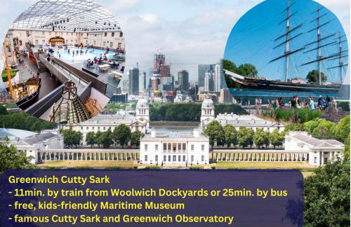 Stylish 2-Bed Flat in Woolwich, Central London - Foto 46