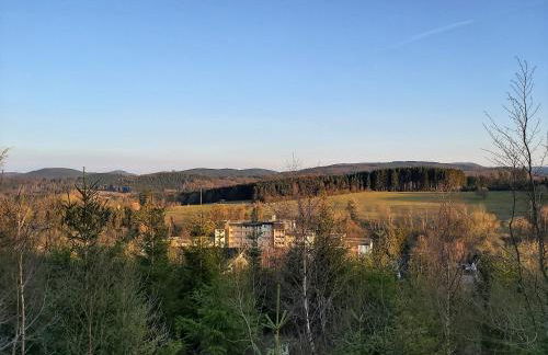 NaturBlick am Rothaarsteig neue moderne Ferienwohnung mit 2 Badezimmern 2 Küchen inklusive Highspeed Internet Flatrate 2x XXL Boxspringbett 2x Terrassen und 2x PKW Parkplätze 10 Minuten bis Willingen Ideal für Touristen und Geschäftsleute mit MWStRechnung - Foto 25