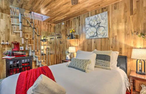 1 Mi to Lake Gregory Boho Crestline Cabin - Foto 14