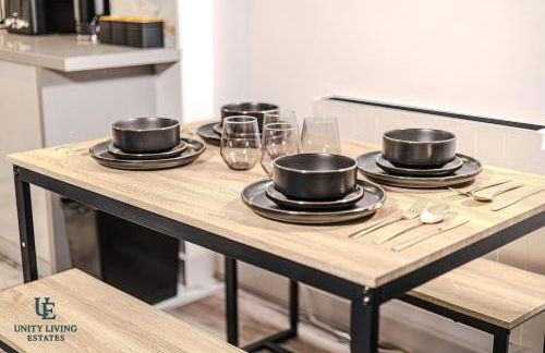 The Modern Suite 1BR Apartment Near Etihad Stadium & Coop Live - Foto 31