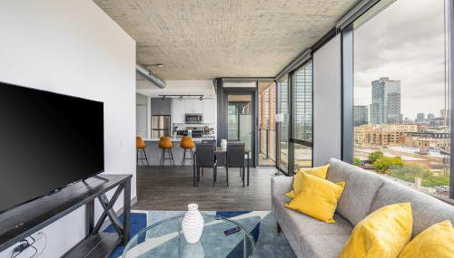 Freshly Minted 2BR - Elegance & Comfort in Central Chicago - Foto 3