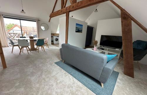 Barneville Plage appart cosy avec terrasse 150m de la mer - Foto 3