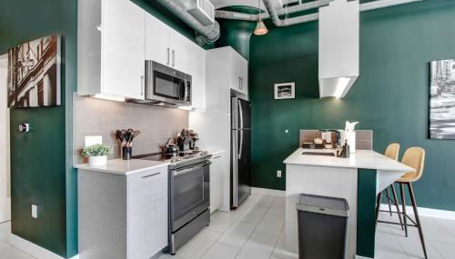 NYC Styled Loft In DTLA, sleeps 4 with Free Parking! - Foto 4, stove, dishwasher