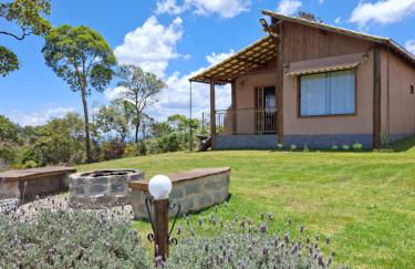 Chalé Bela Montanha Vista Pedra Azul Lareira e Charme - Foto 41