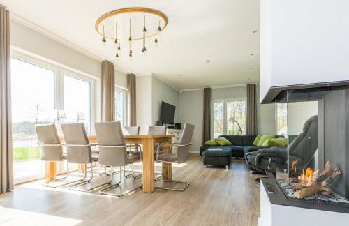 Luxus-See-Domizil mit Sauna, Kamin und Boot-130 qm für 6 Personen - Foto 3