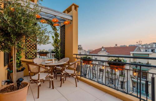 Luxurious penthouse, 2 bedroom suites, 3 spacious terraces, gorgeous views of mountains and sea, - Foto 40