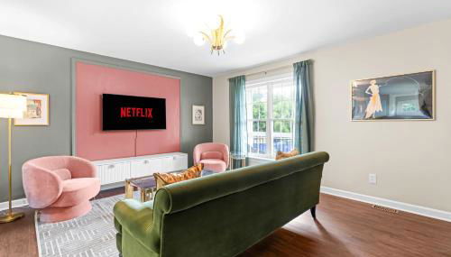 Raleigh Retreat w Fire Pit Patio & Workspace - Foto 4