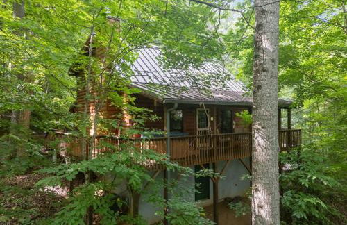 Cozy Maggie Valley Hot tub cabin - Foto 28