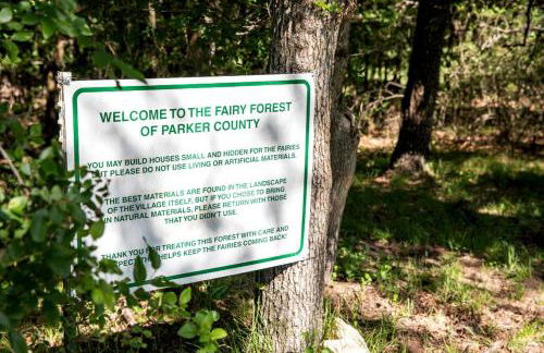 Hobbit Treehouse with Waterfall on the Brazos River for Glamping in Texas - Foto 37