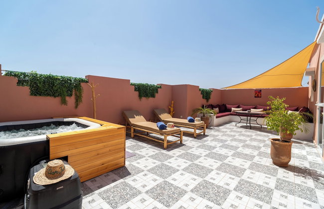 Riad Dar JuMa Marrakech Suites:Jacuzzi - Piscine & Spa - Photo 33