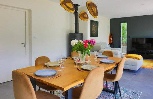 Villa du Golf Baden 4 chambres 8 personnes Golfe du Morbihan Terrasse & BBQ - Foto 28