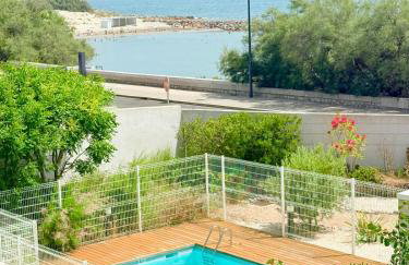 #Sète Front de mer Piscine Box privé Clim - Foto 26