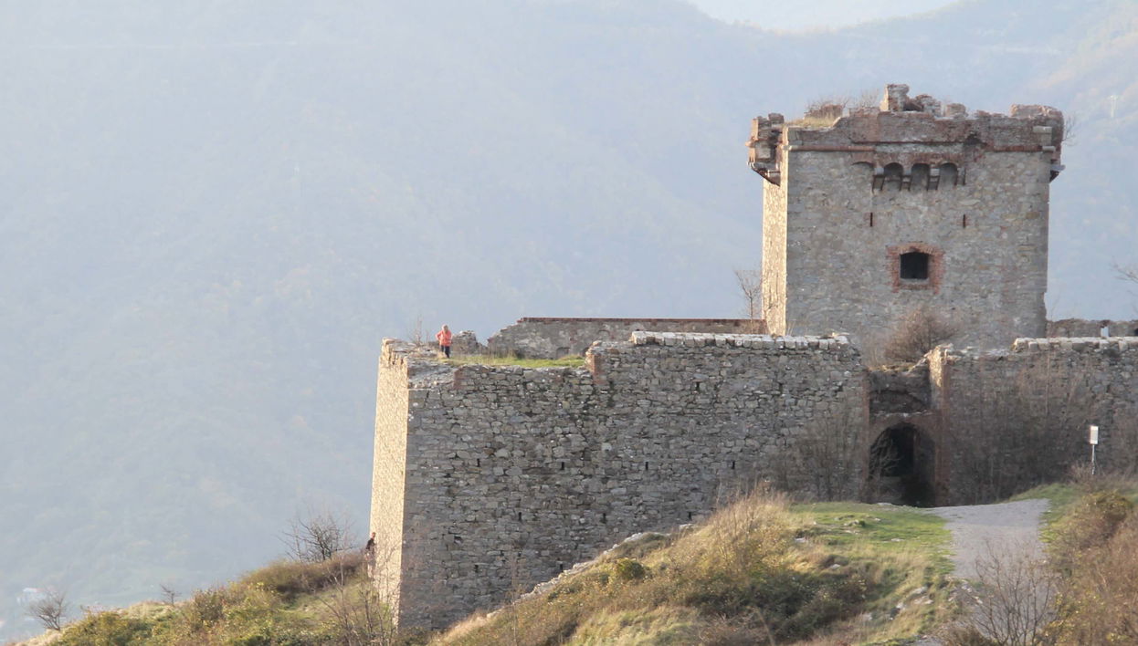 Trilha pelo Parco delle Mura