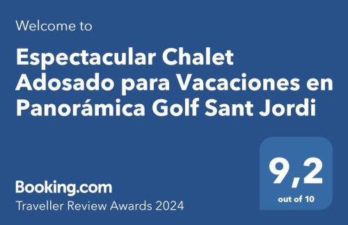 Espectacular Chalet Adosado para Vacaciones en Panorámica Golf Sant Jordi - Foto 61
